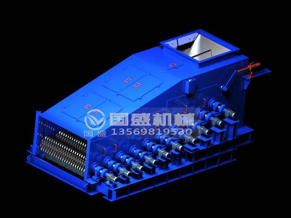 交錯式細粒度滾軸篩 交錯式細粒度滾軸篩